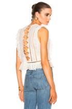 Zimmermann Valour Frill Top In White