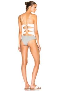 Cali Dreaming Messier Swimsuit In Gray