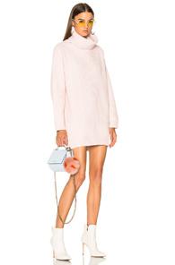 Acne Studios Disa Turtleneck Sweater In Pink