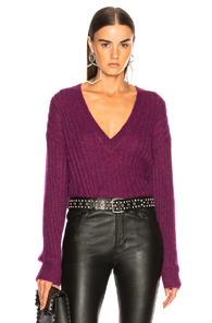 Iro Wall Sweater In Purple