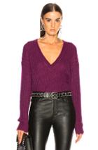 Iro Wall Sweater In Purple