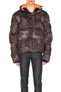 Kru Strato K2 Block Down Jacket In Black,abstract
