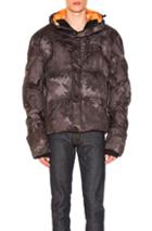 Kru Strato K2 Block Down Jacket In Black,abstract