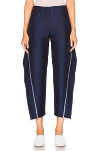 Acne Studios Harriet Fringe Pants In Blue