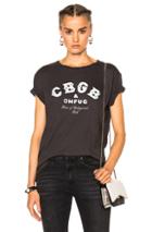 R13 Cbgb Boy T In Black,gray