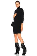 Ag Adriano Goldschmied Marissa Turtleneck Dress In Black