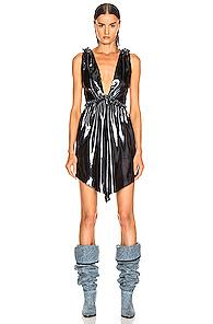 Isabel Marant Kyle Dress In Metallic