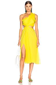 Cinq A Sept Corinne Dress In Yellow