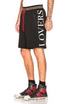 Amiri Lovers Track Short In Black