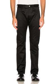Junya Watanabe Twill Pants In Black