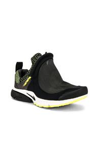 Comme Des Garcons Homme Plus Nike Presto Tent Sneaker In Black,yellow