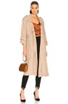 Marissa Webb Jordana Trench Coat In Brown