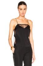 Tanya Taylor Willow Top In Black