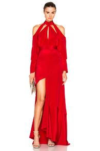 Juan Carlos Obando Fwrd Exclusive Blouse Sofia Top In Red