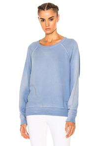 The Great Sun Faded College Sweatshirt In Blue