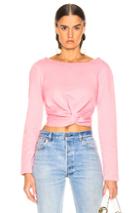 Rachel Comey Argento Sweatshirt In Pink