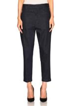 Maison Margiela Denim Trousers In Blue