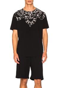Marcelo Burlon Leonardo Tee In Black