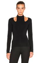Dion Lee Density Knit Top In Black