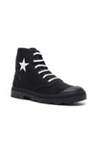Givenchy Canvas Star Sneaker Boots In Black