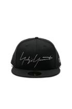Yohji Yamamoto Logo Cap In Black