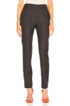 Calvin Klein 205w39nyc Blurred Check Wool Trousers In Grey