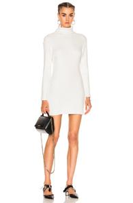 Baja East For Fwrd Knit Dress In White