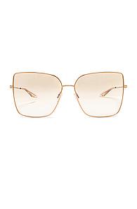 Barton Perreira Mystere Sunglasses In Metallic,yellow