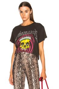 Madeworn Metallica In Vertigo Tee In Black