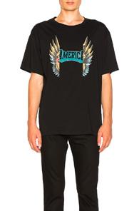 Maison Margiela Cotton Jersey Oversized Tee In Black