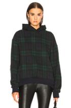Fear Of God Everyday Hoodie In Green,blue,checkered & Plaid