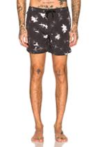 Ksubi Starz Print Boardshort In Black,stars