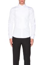 Givenchy Slim Fit Bib Shirt In White