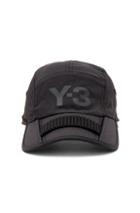 Y-3 Yohji Yamamoto Foldable Cap In Black