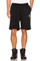 Marcelo Burlon Paco Shorts In Black