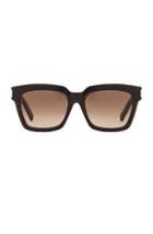 Saint Laurent Bold 1s Sunglasses In Black
