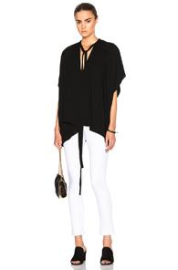 No. 21 Tie Tee In Black