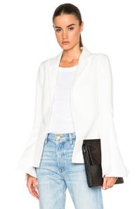 Nicholas Paris Tailoring Flare Blazer In White