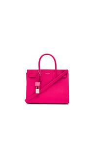 Saint Laurent Baby Sac De Jour In Pink