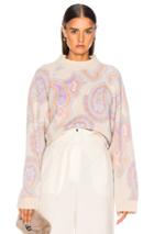 Nanushka Casey Sweater In Neutral,paisley