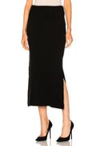 Ryan Roche Fwrd Exclusive Maxi Skirt In Black