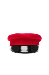 Ruslan Baginskiy Baker Boy Cap In Red