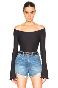 Alix Baxter Bodysuit In Black