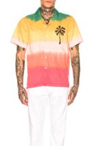 Mother The Hooky Shirt In Green,pink,tropical,yellow