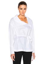 Stella Mccartney Dogtooth Shirt In White