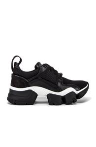Givenchy Jaw Low Sneakers In Black,white
