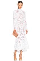 Jonathan Simkhai Tower Lace Dress In White