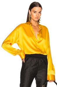 Haider Ackermann Classic Shirt In Yellow