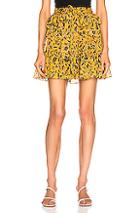Ulla Johnson Zea Skirt In Floral,yellow
