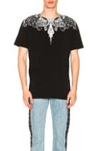 Marcelo Burlon Animal Wing Tee In Black